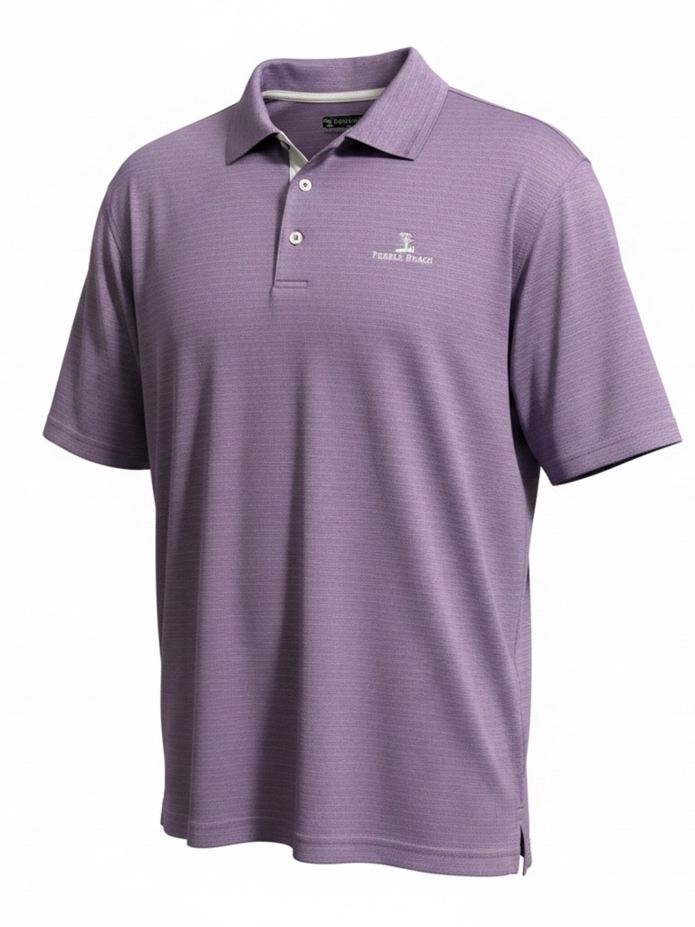 Pebble Beach Men's Short Sleeve Polo - Light Purple